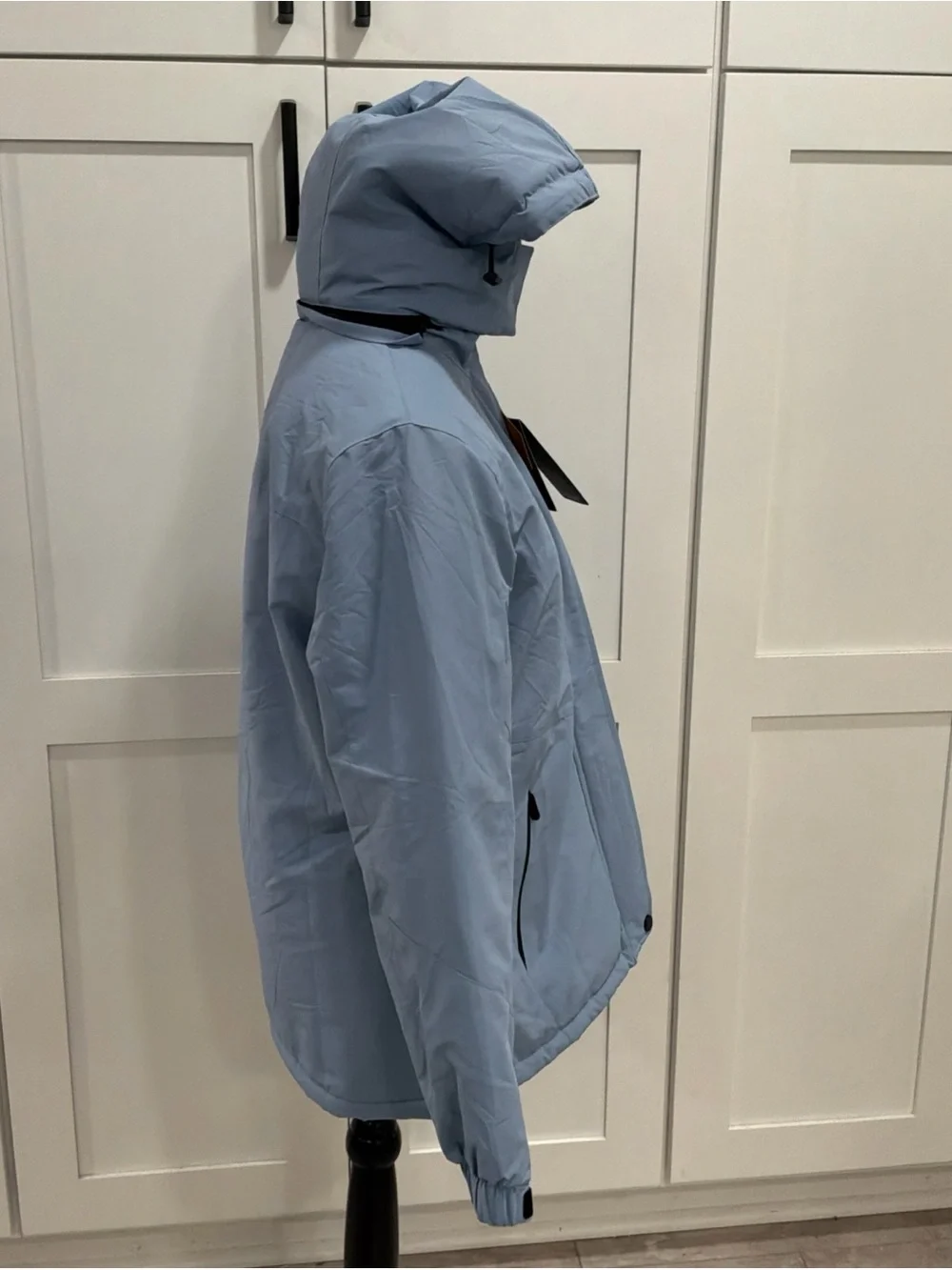 Women’s Ski Jacket Waterproof Warm Winter Coat Hooded Snowboarding S Blue